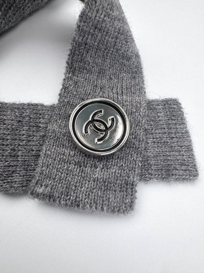 25fw Backpack buckle knitted cardigan