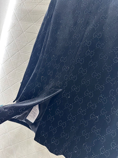 Velvet rhinestone suit jacket