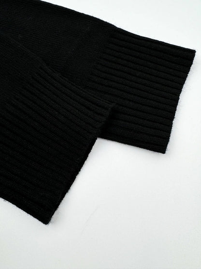 25fw Backpack buckle knitted cardigan