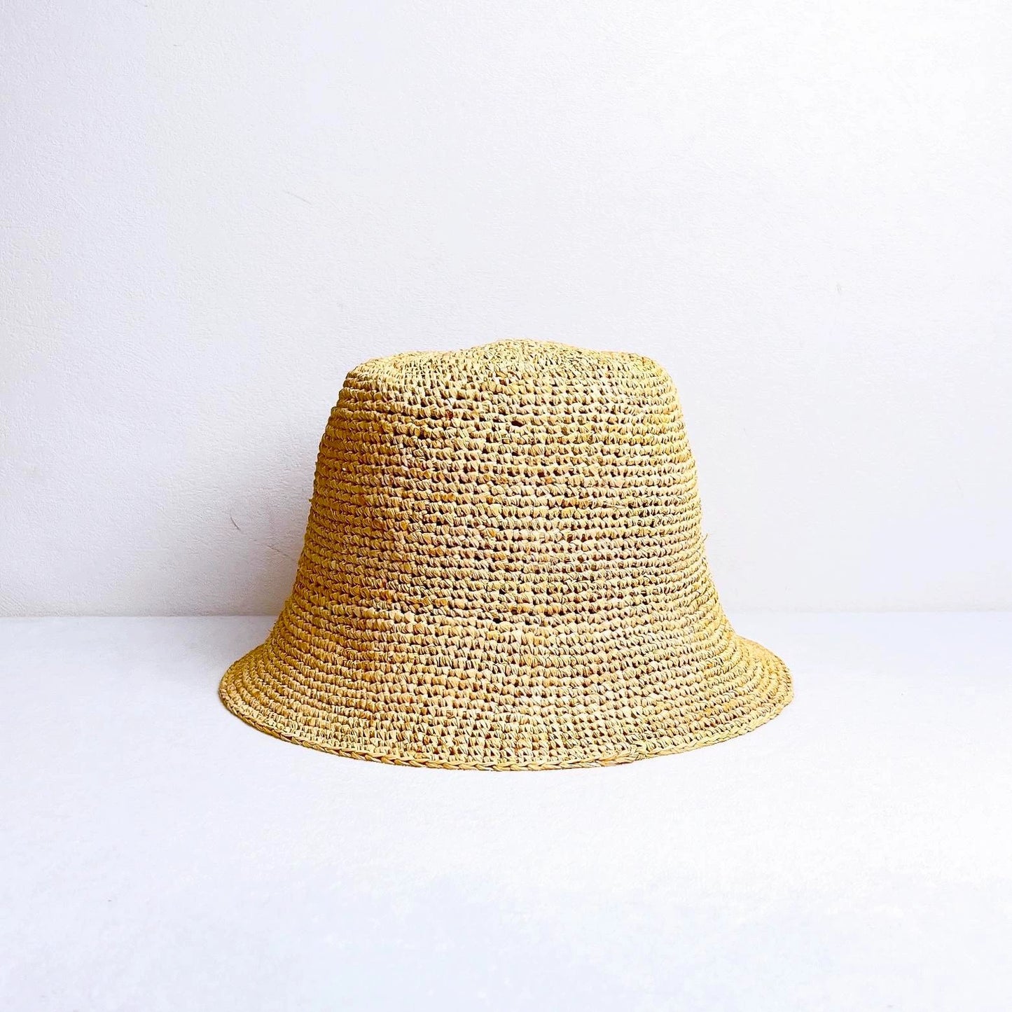 Weaving straw hat