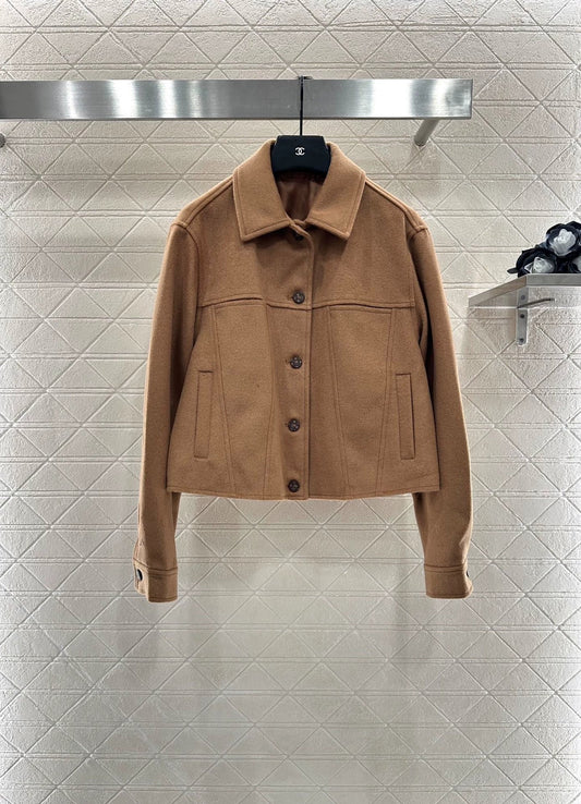 25fw lapel woolen coat