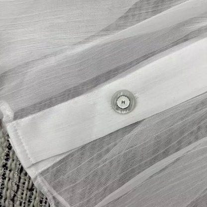 25 Early Spring and Summer New Ruffle Chiffon Shirt