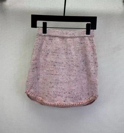 25fw Collar long sleeved knitted cardigan）