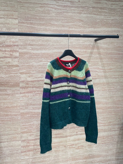 25fw Contrasting cardigan(vintage series)