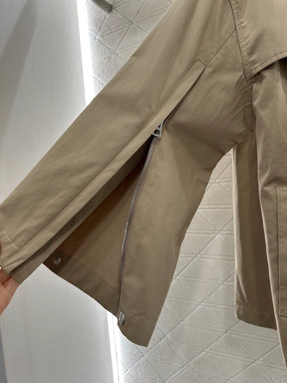 25fw Cape trench coat