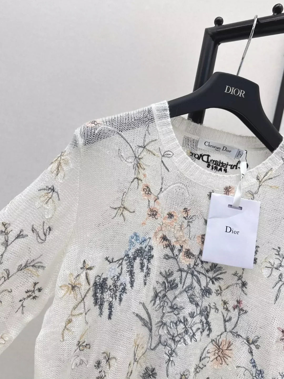 25fw Mohair knitted sweater