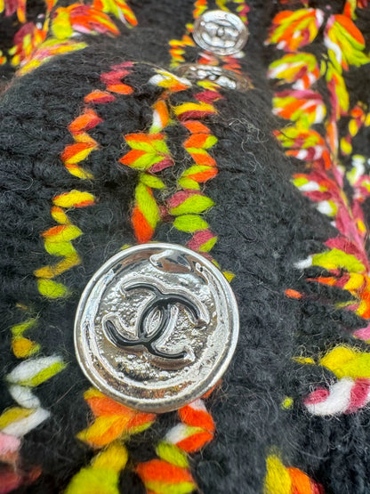 Colorful Knitted Cardigan