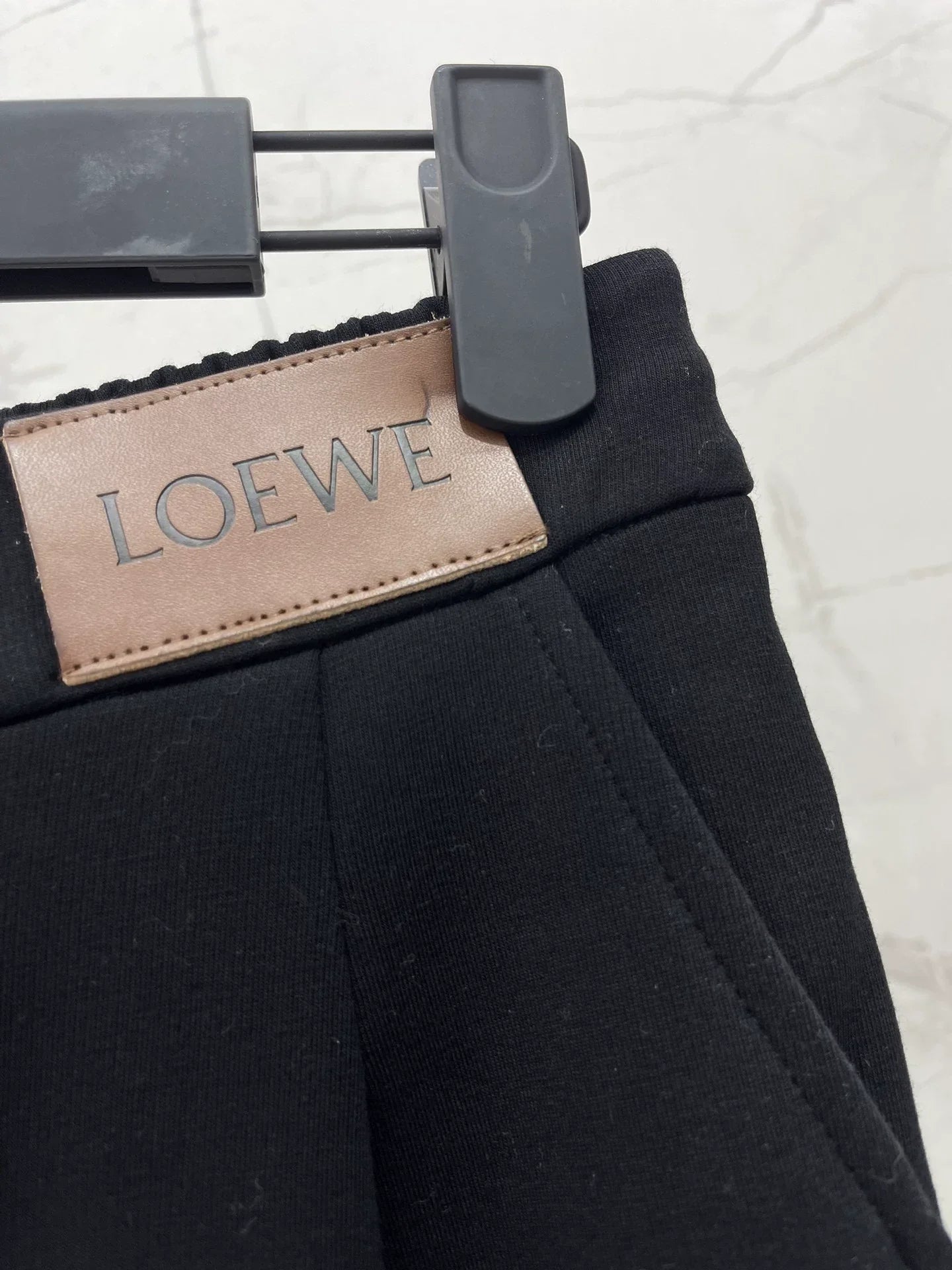 25fw Drawstring wide leg pants