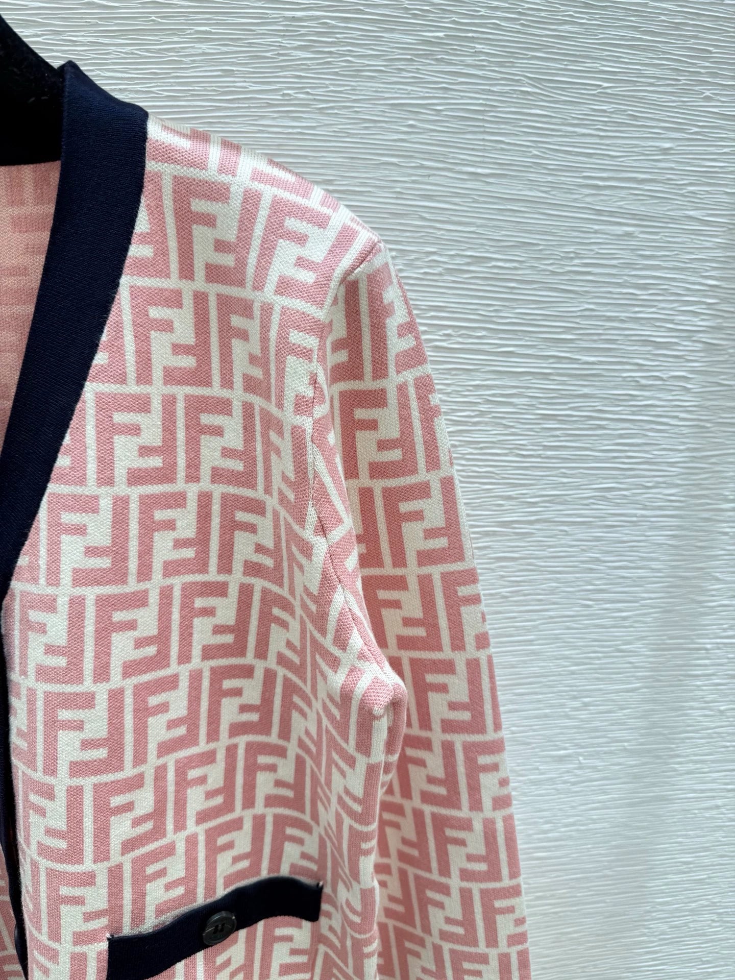 25fw Old flower knitted cardigan