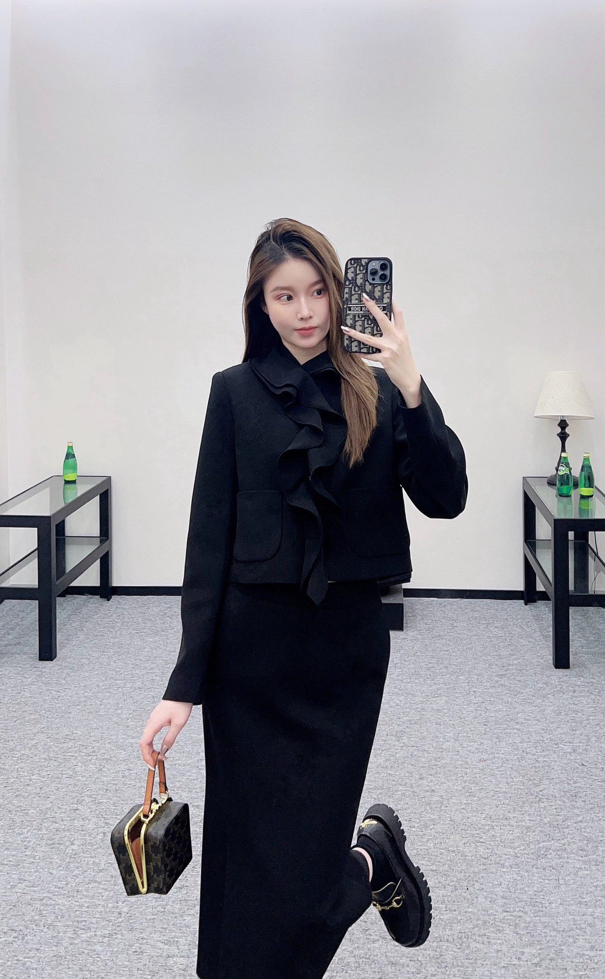 25fw Mushroom lace set