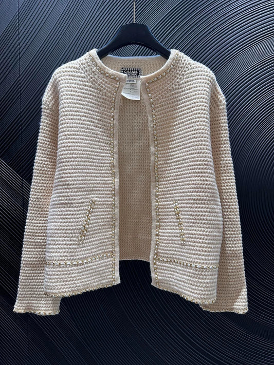 French style small fragrance knitted cardigan(vintage series)