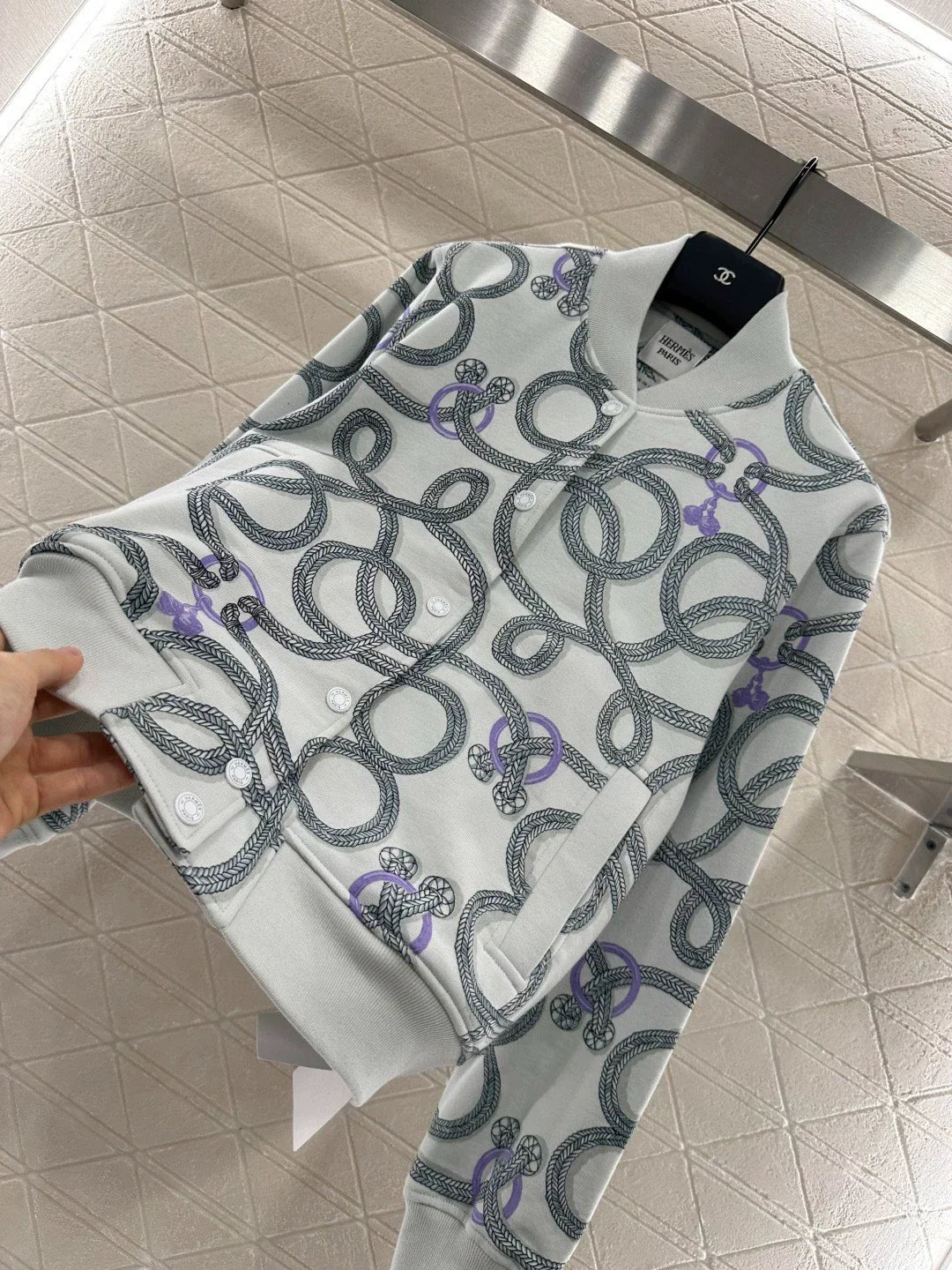 25fw Printed casual jacket