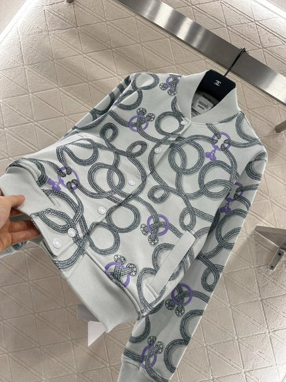 25fw Printed casual jacket