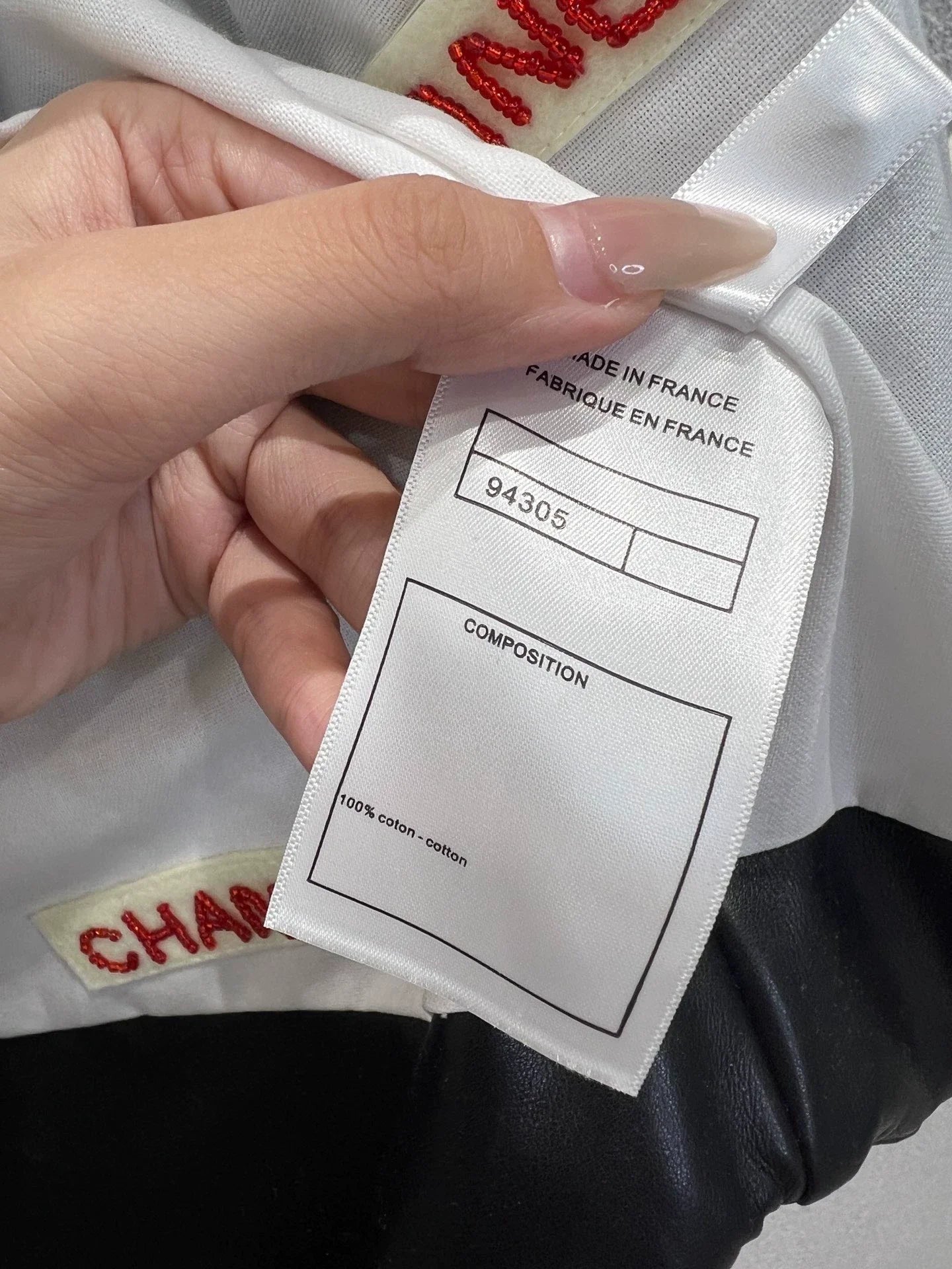 Diamond-patterned leather cotton-padded jacket