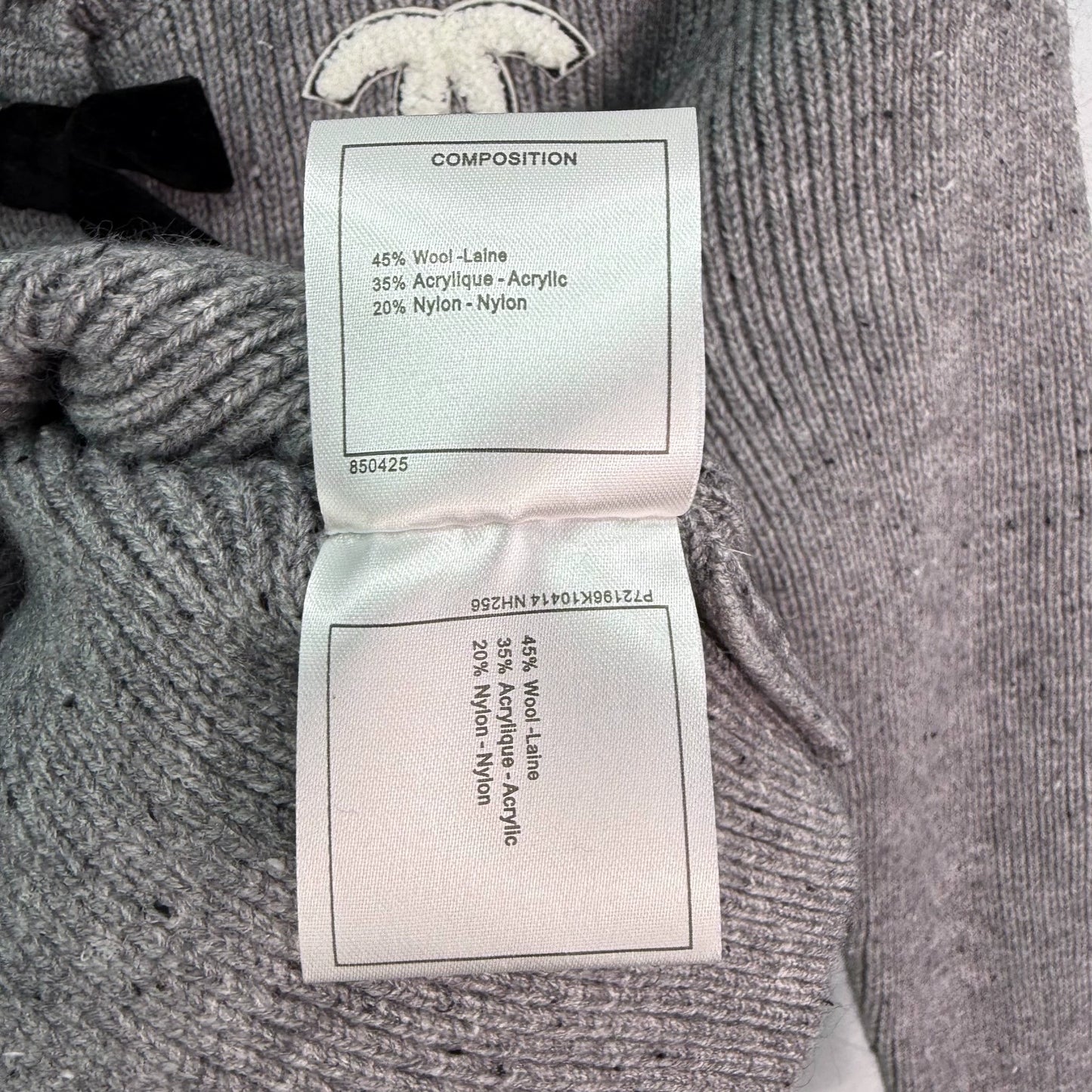 Grey Knitted Cardigan