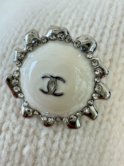 Bow hollow knitted sweater