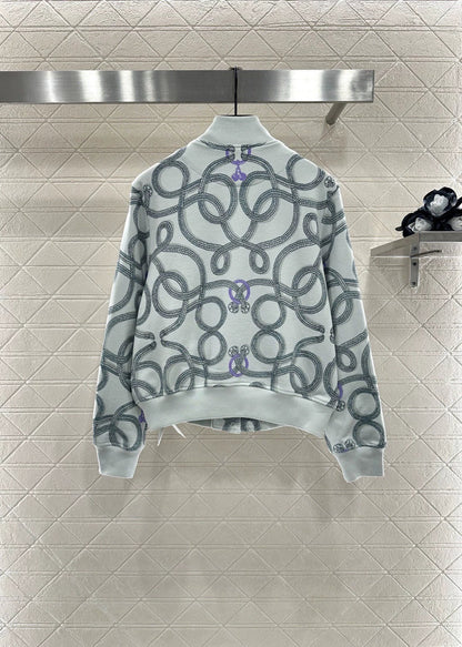 25fw Printed casual jacket