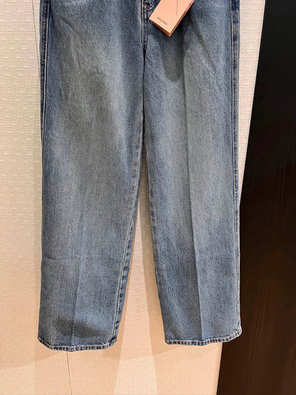 Fake pocket jeans