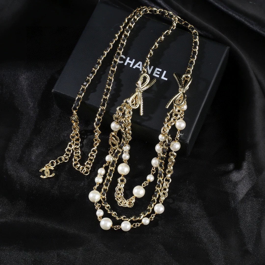 Double C Sheepskin Waist Chain