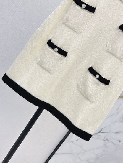 25fw Pocket Decorative Half Skirt