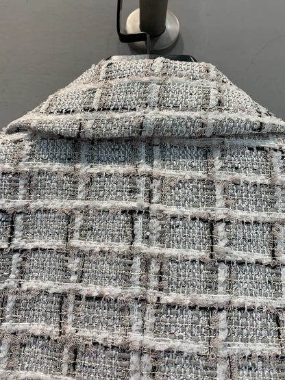 25fw Plaid woven suit jacket（Medieval Series）