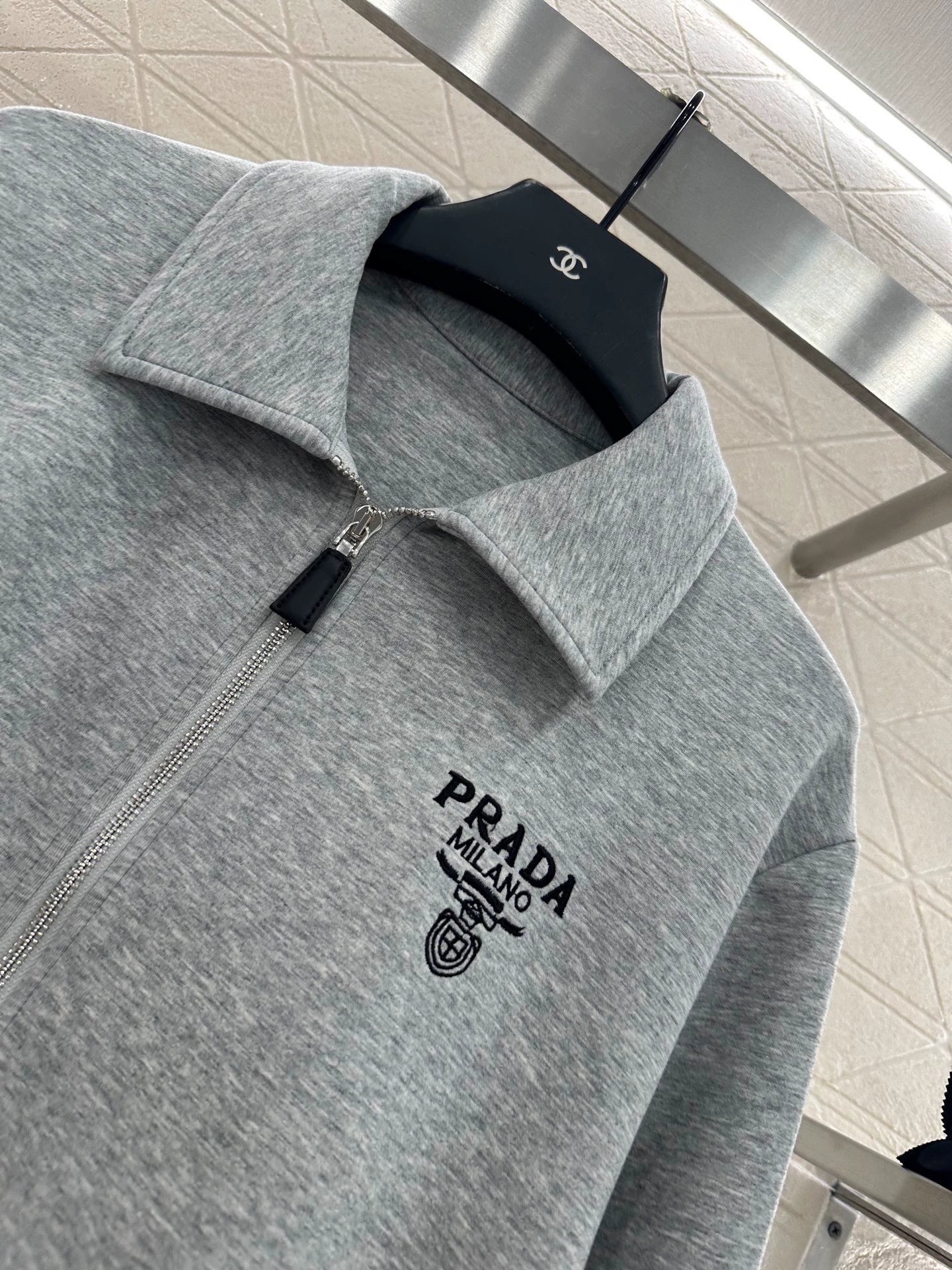 25fw Zipper lapel set