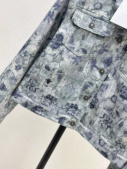 25fw Collar denim jacket