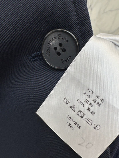 25fw Classic Lapel Double-Breasted Blazer