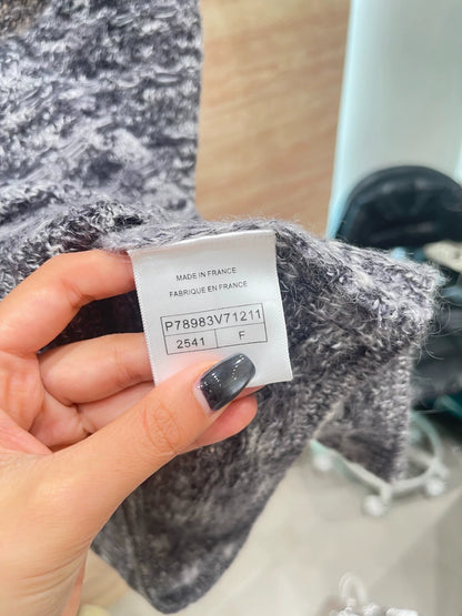 25fw Sea hair V-neck vest (vintage series)