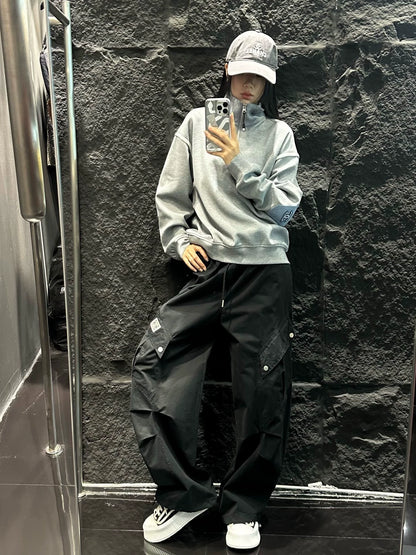 Cowboy patchwork stand collar guard