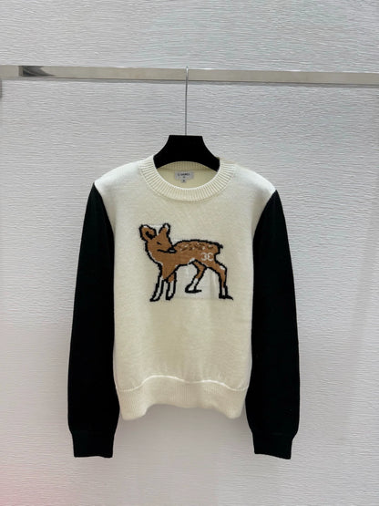 Deer Knitted Sweater