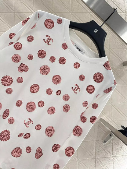 25fw Camellia Round Neck Long Sleeve