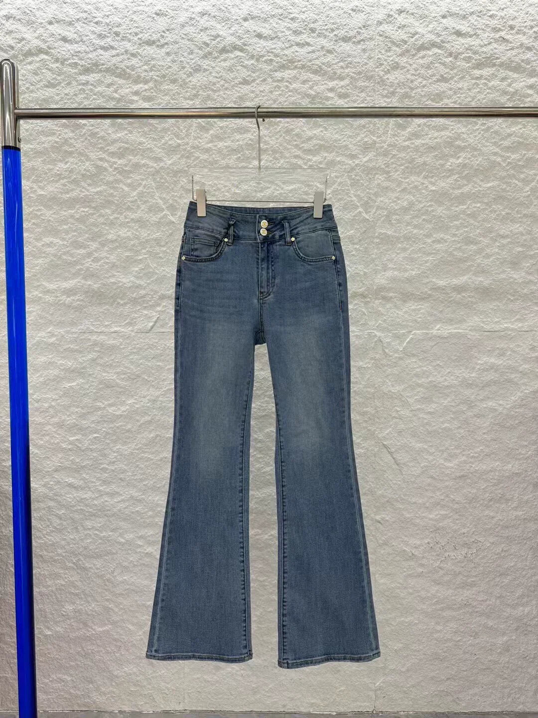 25 Slim-fit bootcut jeans