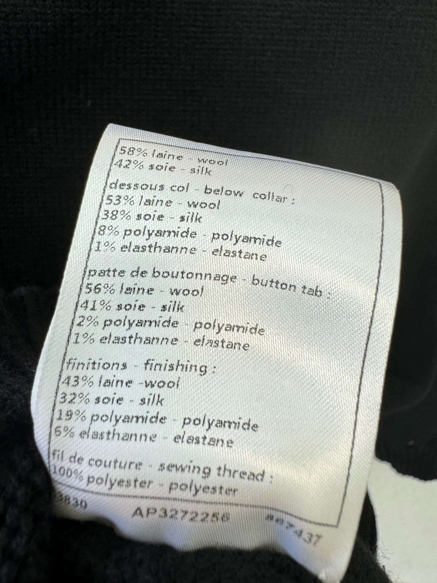 Bow hollow knitted sweater