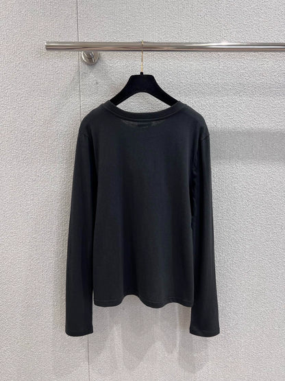 25Fw toothbrush embroidered sequin long sleeved