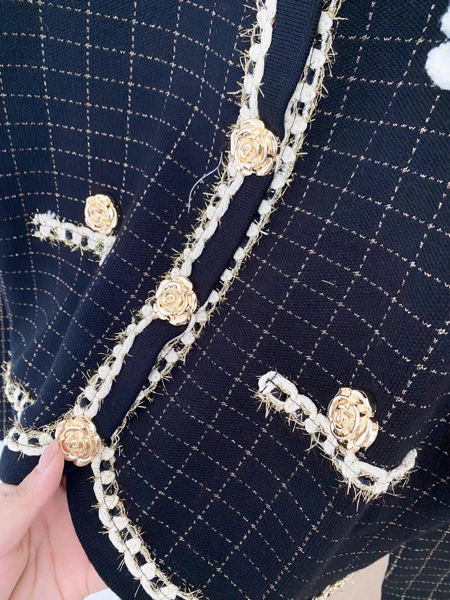 Chanel-inspired jacket