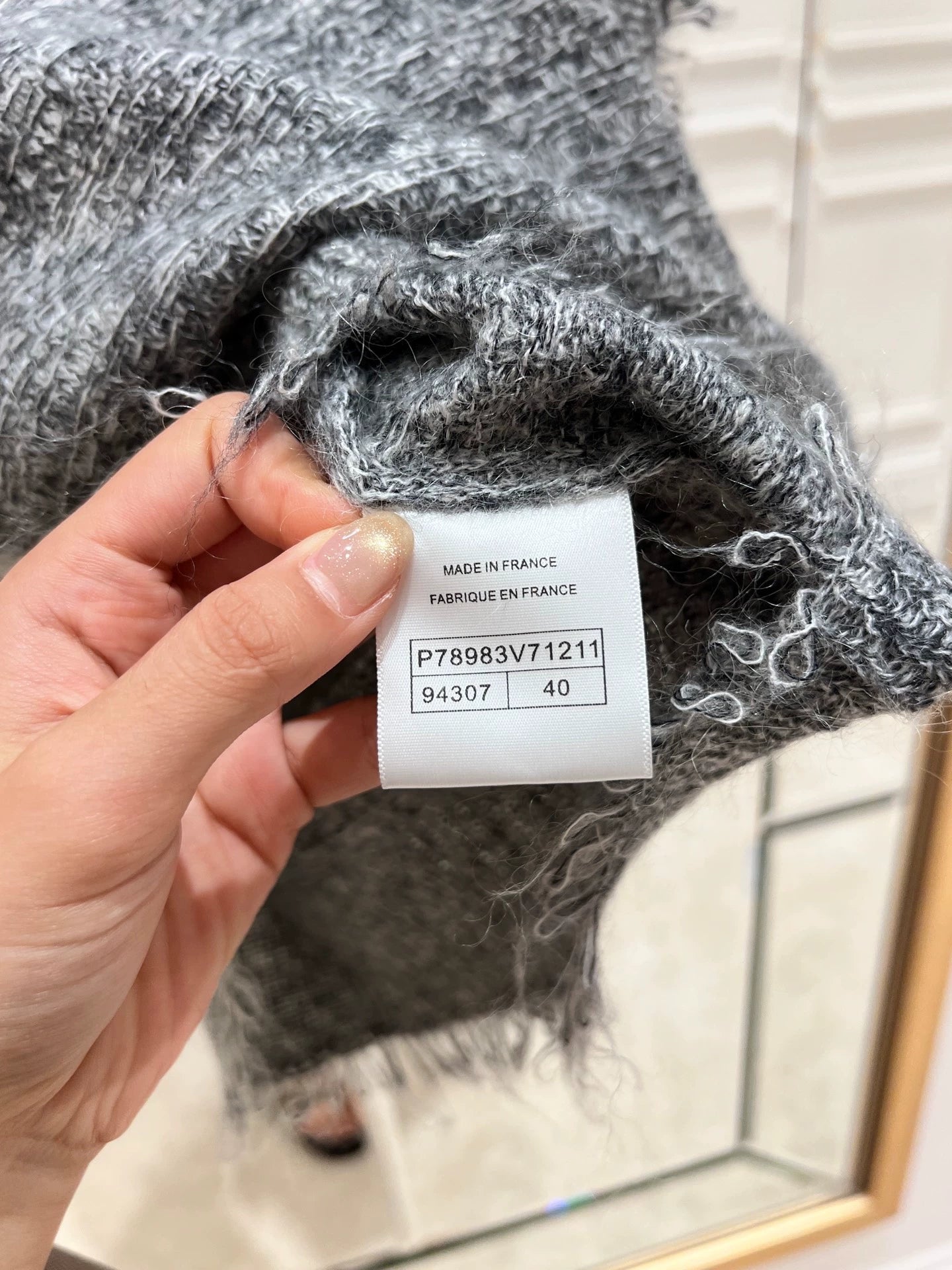 25fw Lightweight knitted vest(vintage series)