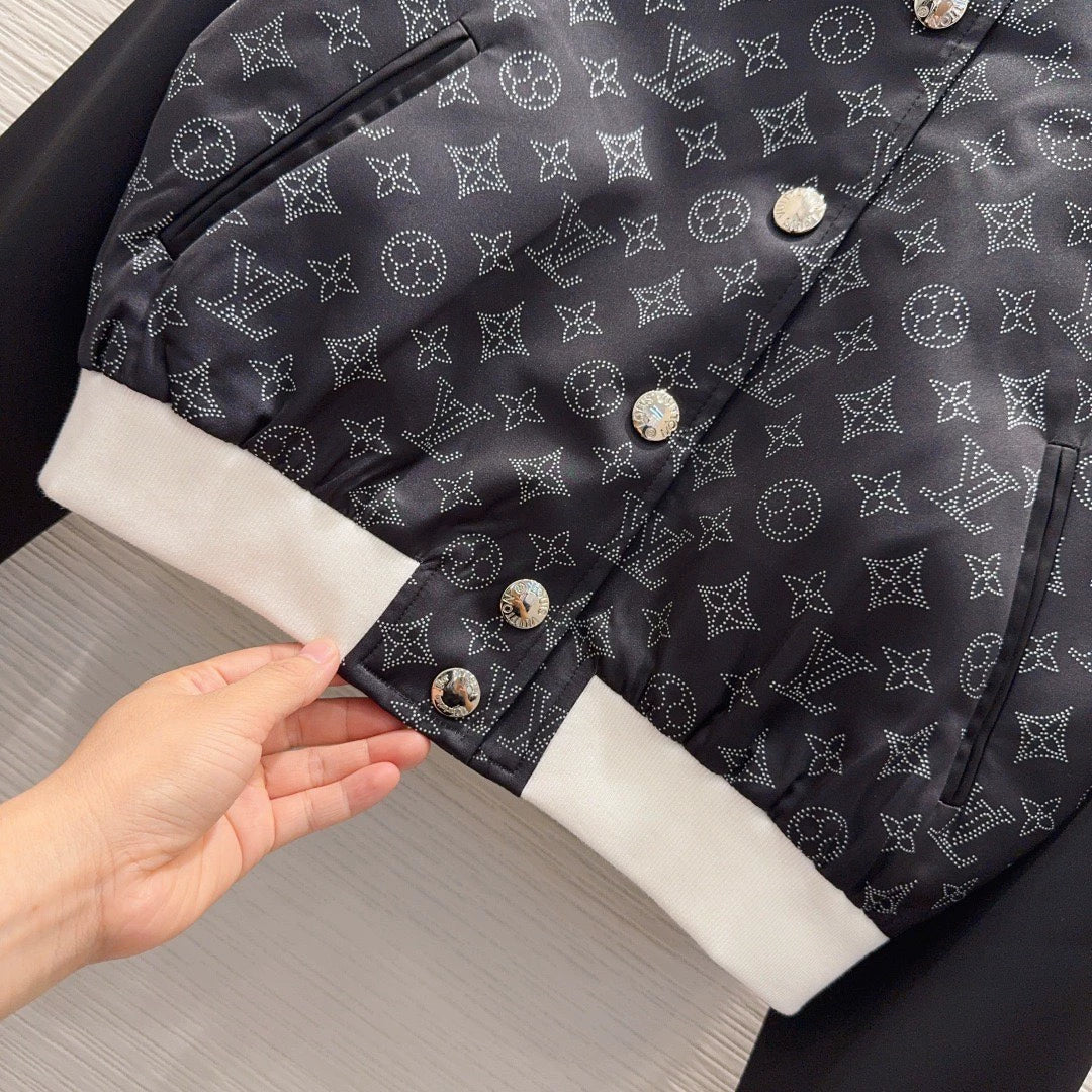 25fw Splicing baseball jacket