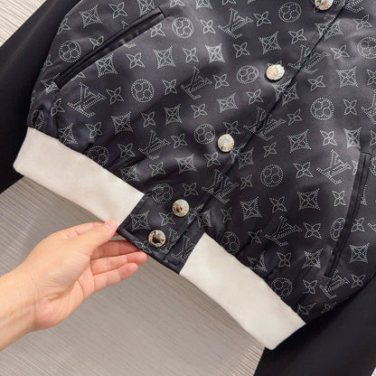 25fw Splicing baseball jacket