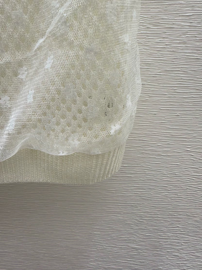 25fw Fake two knitted short sleeves