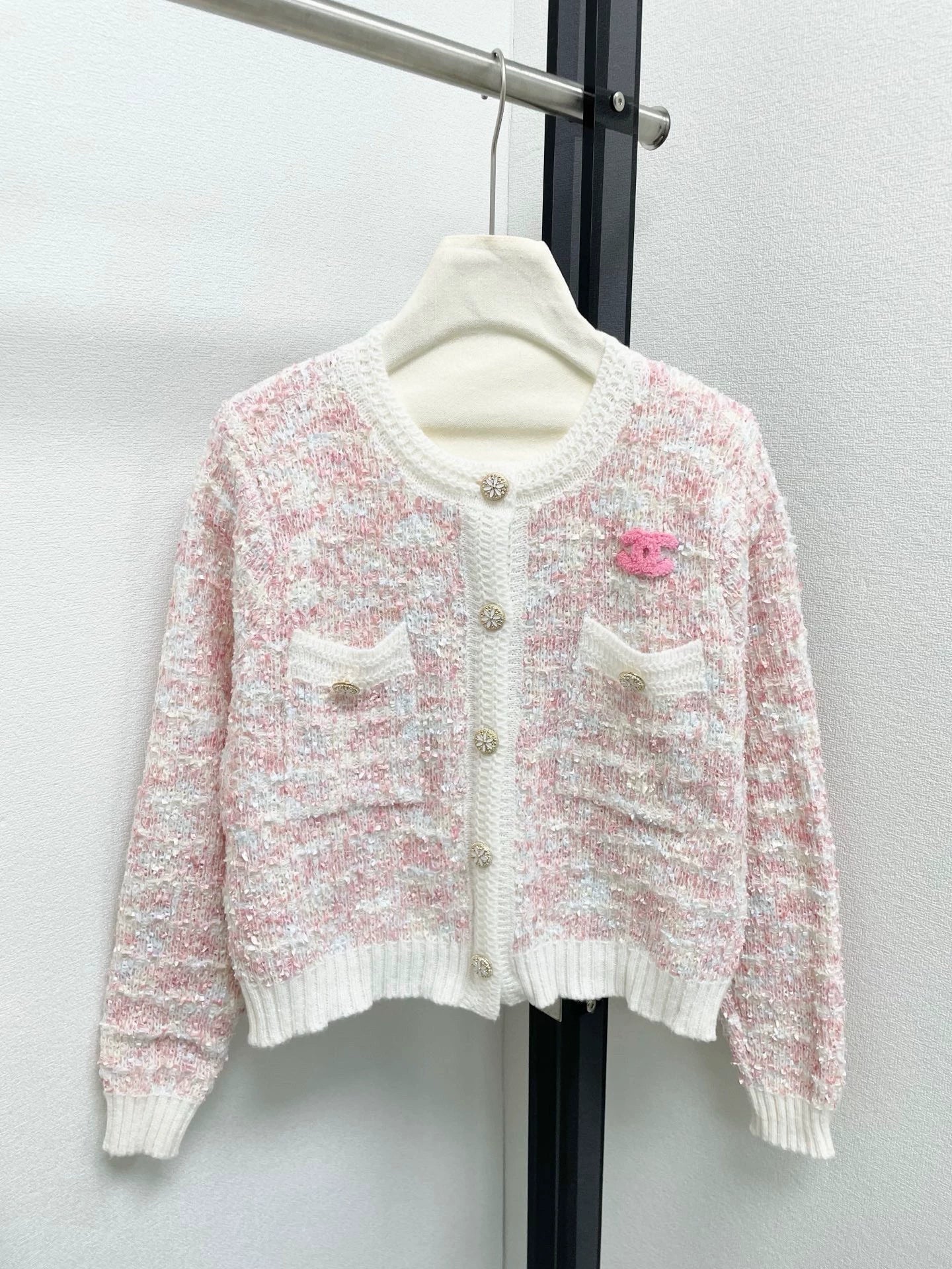 25fw Fragrant knitted cardigan
