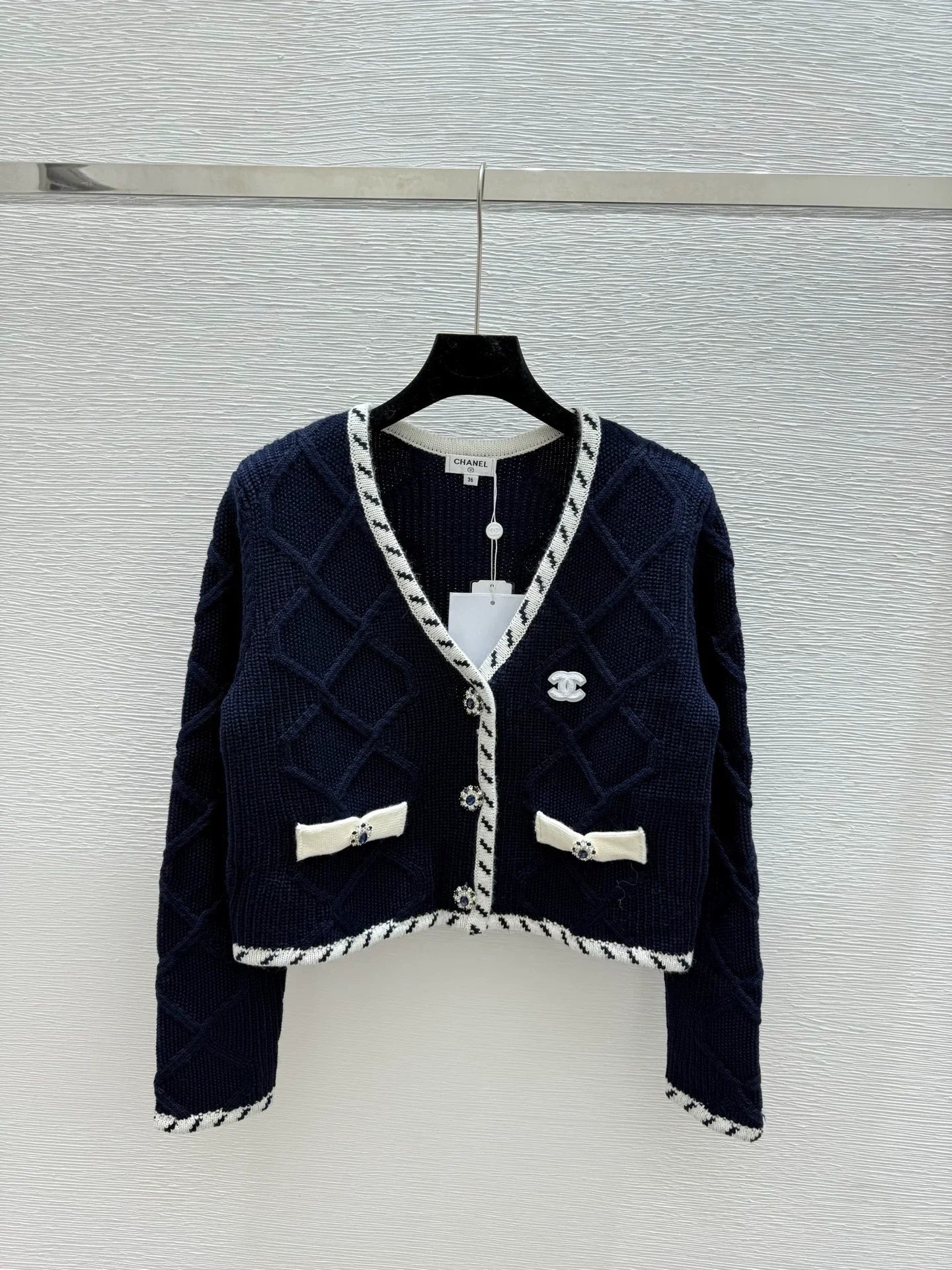 25fw knitted cardigan