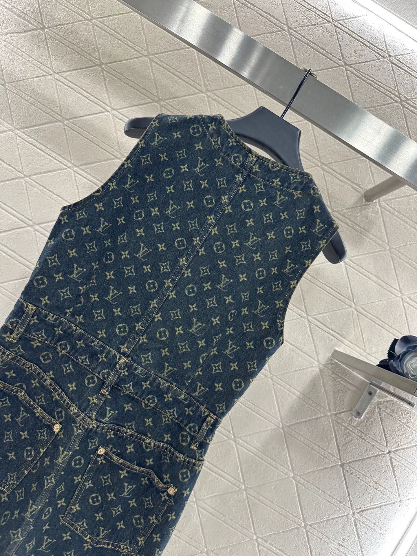 25fw Cowboy vest skirt