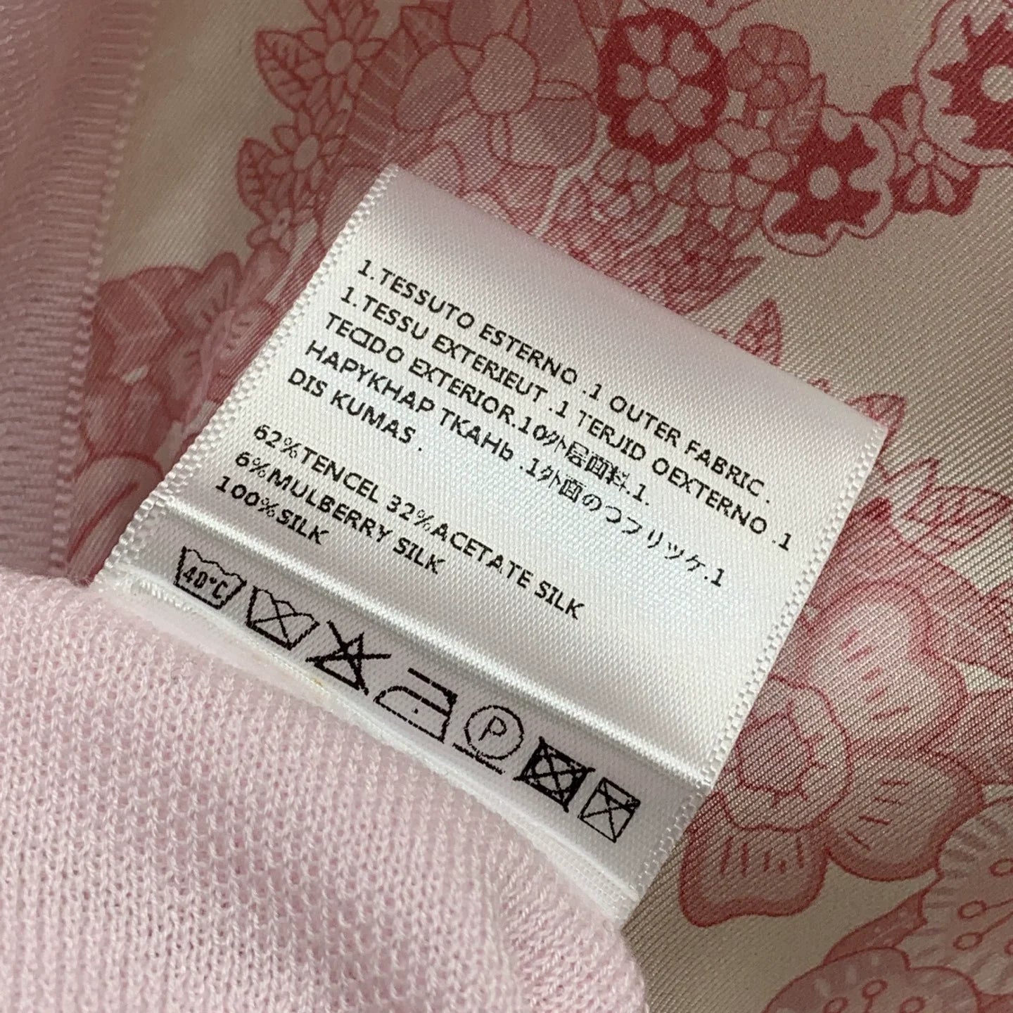 25fw Real silk cashmere cardigan