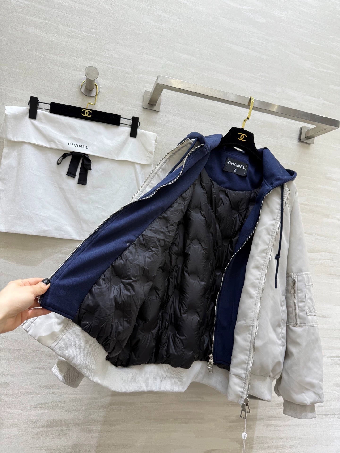 Fake two-piece spliced baseball jersey