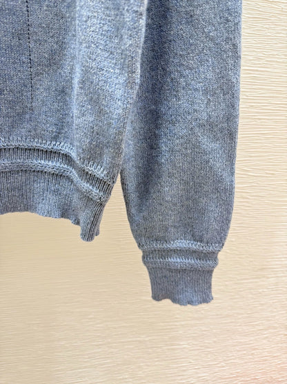 25fw Cartoon Knitted Shirt