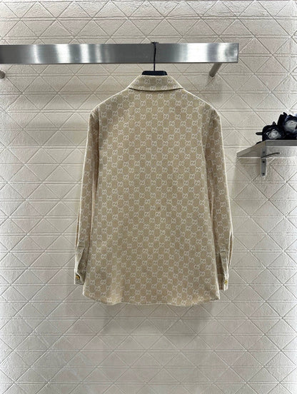 25fw Jacquard denim suit