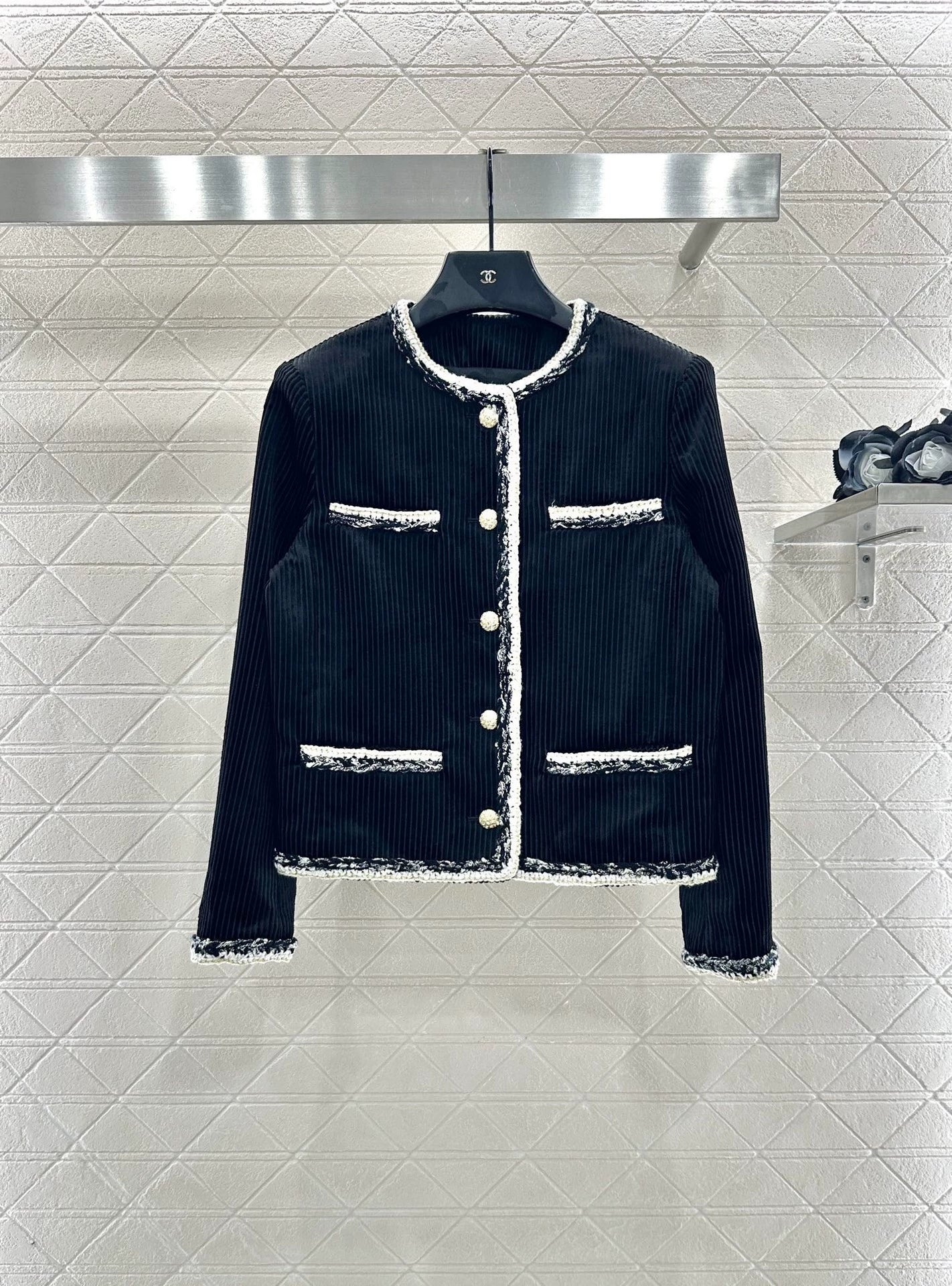 Corduroy dress jacket