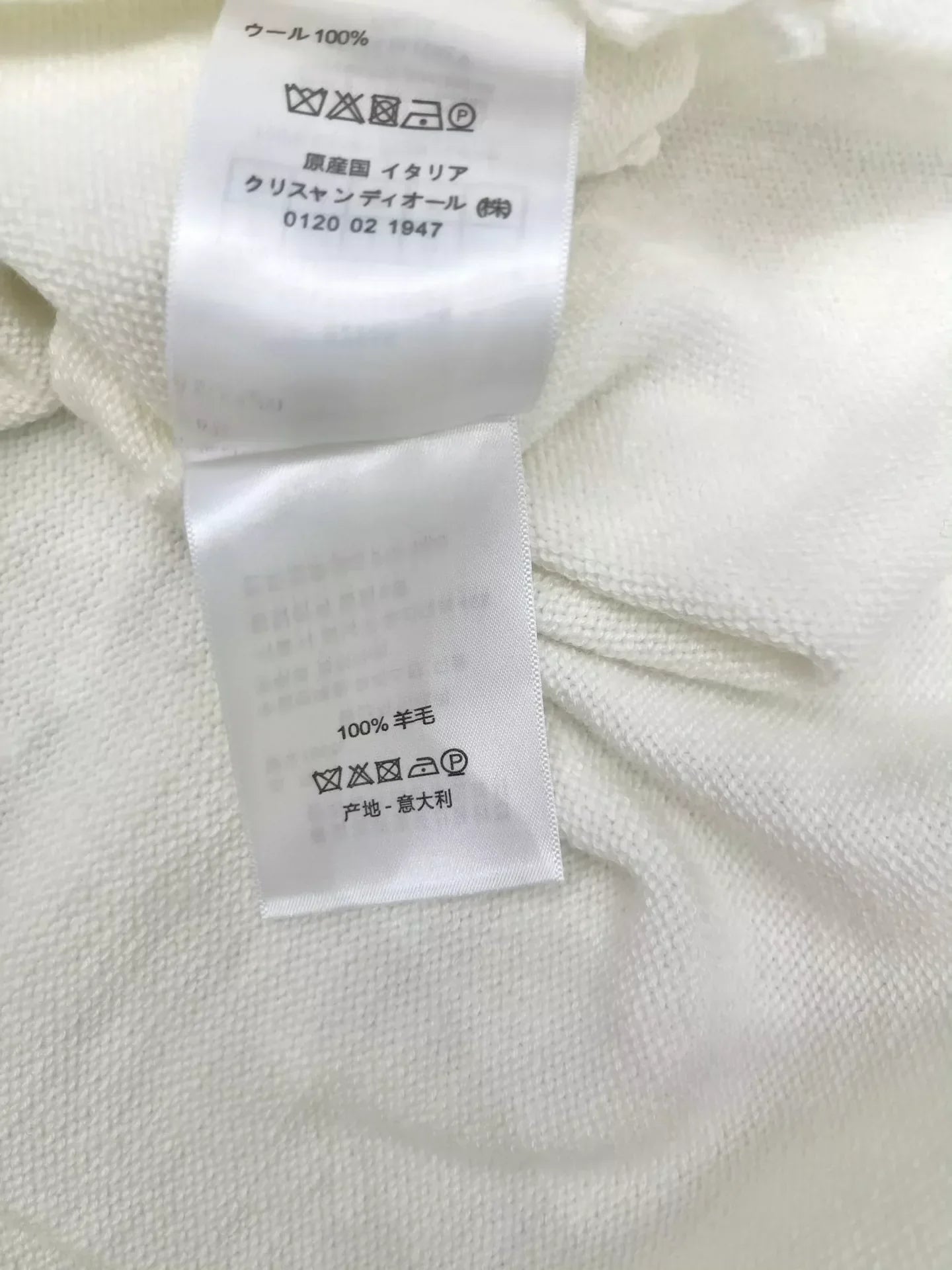 25fw One shoulder knitted long sleeved top