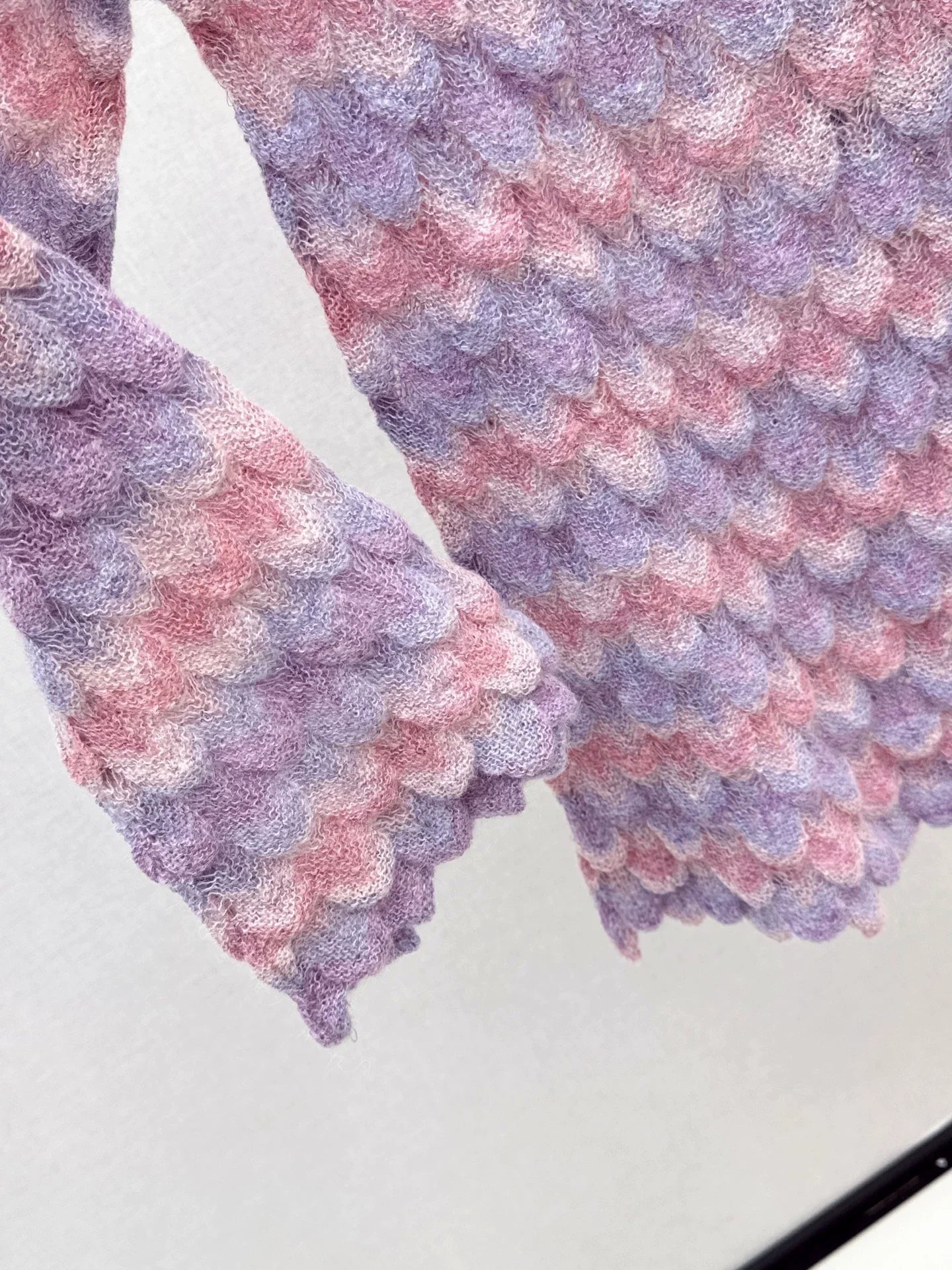 25fw Gradient Knitted Cardigan